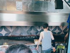 -劳动公园新疆人烤腰子