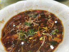 水煮牛肉-巨元河鲜酒楼·清远特色菜名店(英德店)