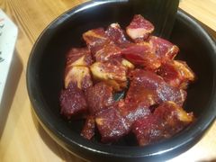 黑椒牛肉粒-秋香家韩式炭火烤肉(磐石路店)