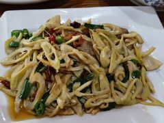 高山笋炒鲜肉-下梅人家土菜馆(历史文化餐厅度假区店)