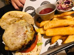 牛肉汉堡-Goose Island Brewhouse鹅岛精酿啤酒酿造工坊餐厅