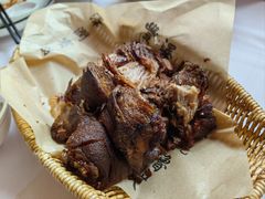 锅烧肘子-丰泽园饭店