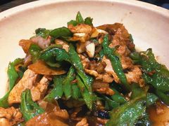 辣椒炒宁乡花猪肉-田趣园长沙菜(天安云谷店)