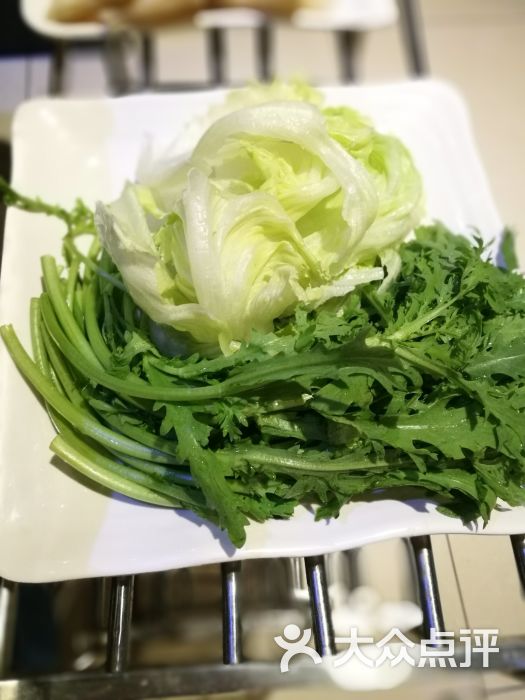 虾吃虾涮(环球新意店)蔬菜双拼图片 - 第3张