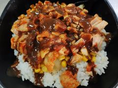 奥尔良鸡肉饭-西安外国语大学-学生食堂