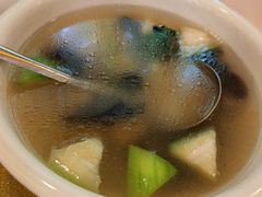 发菜豆腐汤-南普陀素菜馆