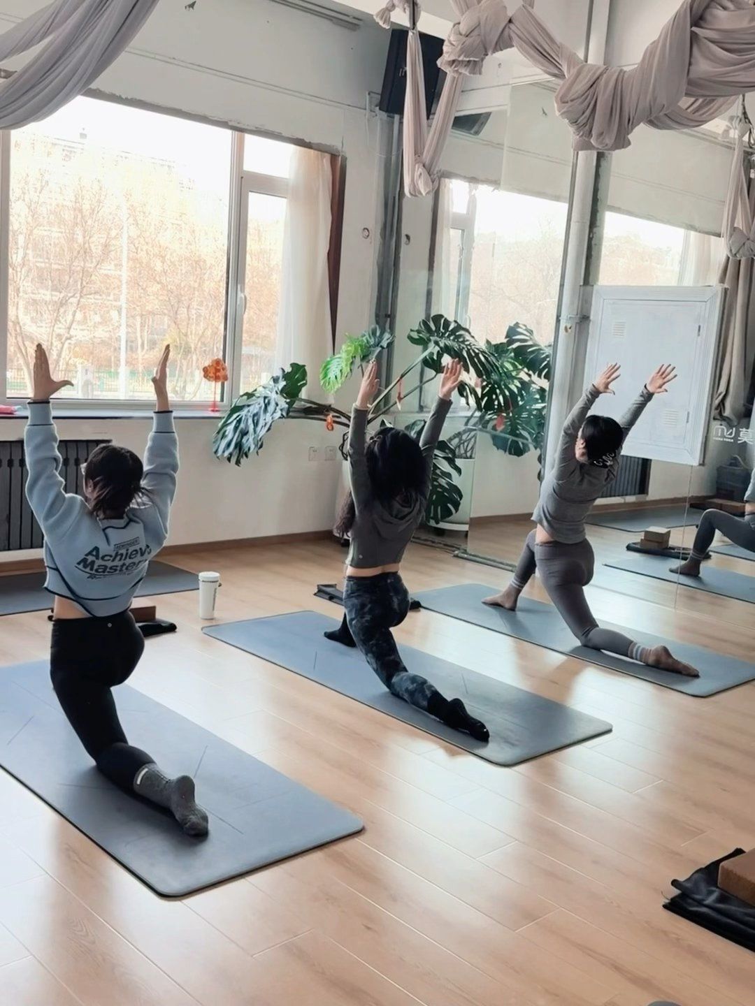 瑜伽课 悠然自得