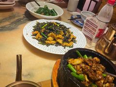 石锅杭椒牛蛙-桂满陇·锦绣江南(益田广场店)