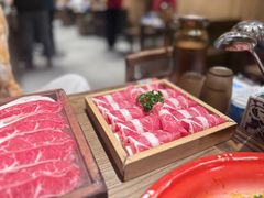 安格斯雪花牛上脑-袁山山重庆火锅(丈八北路店)