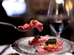 鱼子酱海胆生牛肉-壳里西餐厅Coquille Seafood Bistro(蒙自路店)