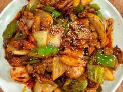 辣炒五花肉-贤花饭店(城阳店)