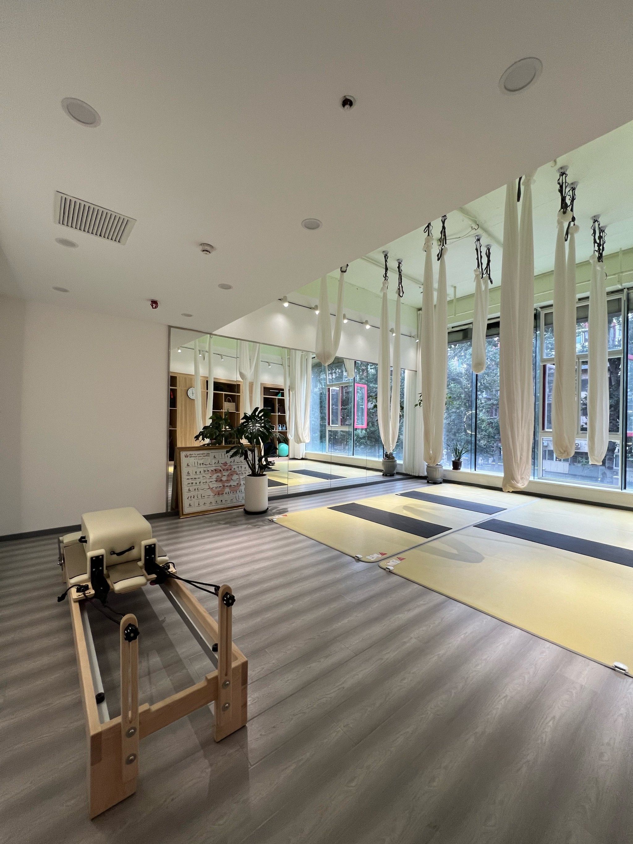 新开的瑜伽馆超棒体验