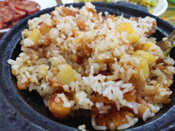 高山鼎罐饭-"虽然看起来没什么味道的样子,但是锅巴和土..."-大众点评