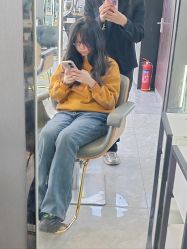 点击看大图 -藤野造型烫发染发