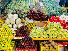 自助取餐区-三亚新鸿港水果一级批发市场