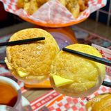 在韶关吃到了巨型猪扒牛角包🥐…真系好7大