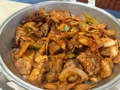 -尕有炕锅烤羊肉