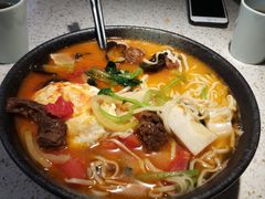 番茄牛肉煨面-东园小馆·早茶·淮扬小炒(三盛广场店)