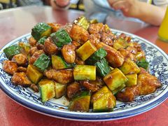 酱爆鸡丁-北大地皖峰饭馆