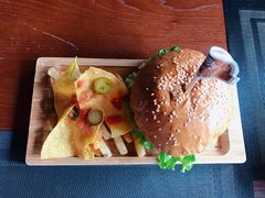 奶酪牛肉汉堡-道口麻辣烫·烧烤(五道口店)