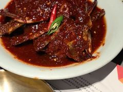 -草家酱蟹炭火烤肉店(珲春南路一店)