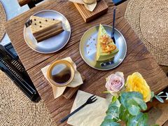 泰式奶茶蛋糕-邊渡咖啡