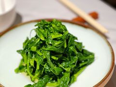 清炒鸡毛菜-屋里厢上海菜馆