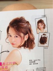 刘海长的中分也没问题〜〜-icare美发沙龙