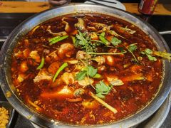 仔姜锅底-小饕荟雅安贡椒鱼鲜馆(广福桥店)