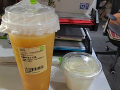 霸气芝士芒果-奈雪的茶(青岛卓悦里INTOWN店)