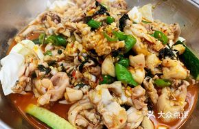 Purple Basil Jumping Frog with Beef