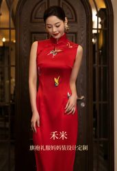 -禾米旗袍妈妈装礼服定制(嘉业国贸店)