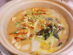 浓汤菜拼豆腐-石砰渔港·海鲜楼