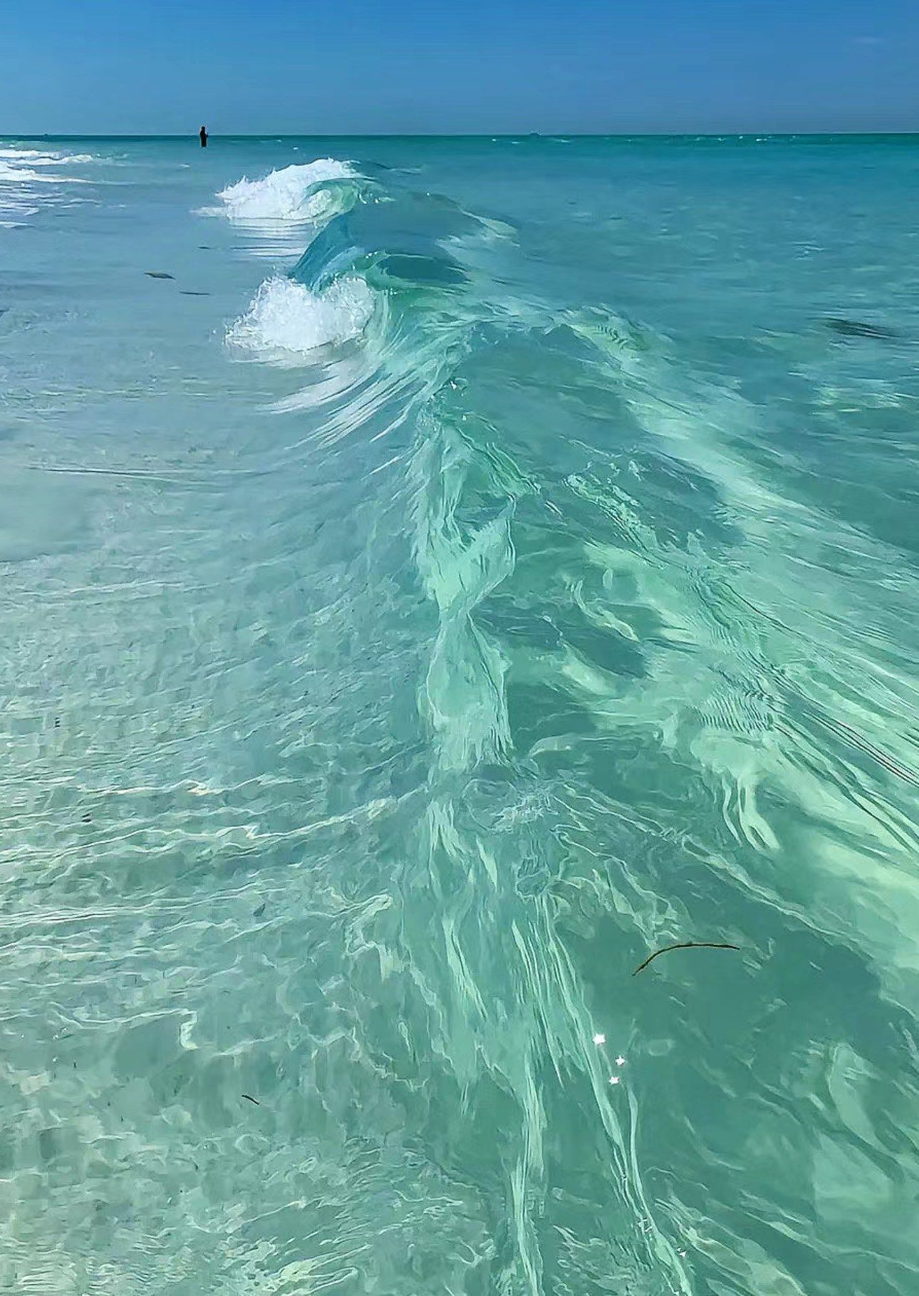 妈耶 这才是真正的玻璃海!