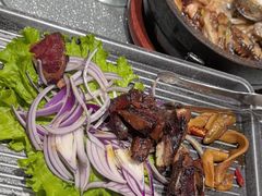 -海派美食·家宴海鲜青岛菜·石锅鲽鱼头(东方城店)