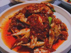 月梅酱辣蟹-草家酱蟹炭火烤肉店(珲春南路一店)