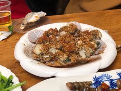 蒜蓉海蛎子-桔子海鲜烧烤大排档(台东店)