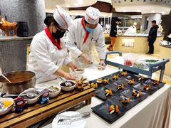 自助取餐区-南宁沃顿国际大酒店-自助餐厅