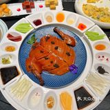 鱼子酱片皮鸭🦆最高规格的烤鸭