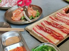 -围炉肉舍•炭烤活鳗•丹东海鲜烤肉(步行街店)