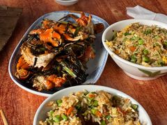 -老财炒饭·熟地蟹·冬瓜蟹