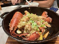 拍姜生焗波士顿龙虾-稻香酒家·33年老字号·港式粤菜(富邦中心店)
