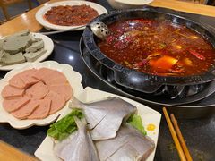 红汤锅底-锅首鲜品火锅(鸳鸯店)