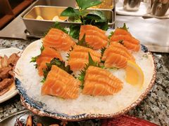 三文鱼刺身-大渔铁板烧(中山路八佰伴店)