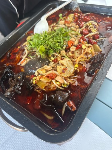 大盘烤鱼诱惑