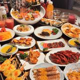 扬州的！这家自助餐是来报恩的吧……