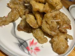 黄桃锅包肉-快乐老家三鲜饺子东北菜(南六中路店)