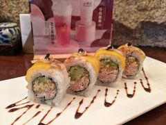 芒果鲜虾卷-山葵家·创意料理(临平银泰城店)