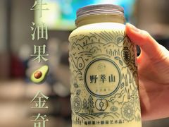 牛油果金奇浓郁首选-野萃山·潮汕厚果汁(十亩地店)