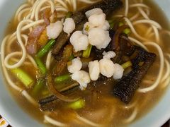虾爆鳝面-奎元馆.百年奎元.非遗传承(西湖边的解放路店)